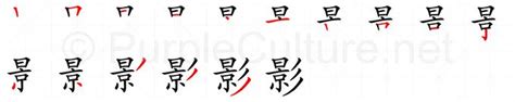 影意思|Chinese Word: 影